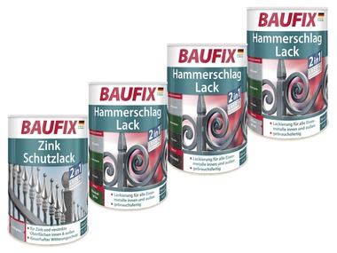 BAUFIX Kladívkový lak / Zinkový ochranný lak