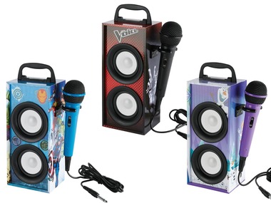LEXIBOOK Přenosný Karaoke set s mikrofonem BTP155TVZ