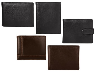 LIVERGY® Pánská kožená peněženka