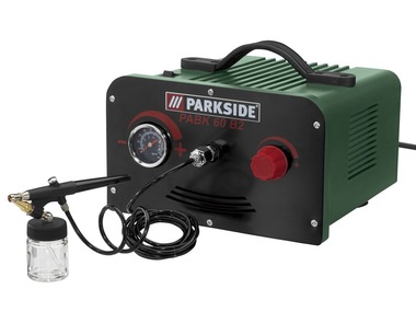 PARKSIDE® Airbrush sada s kompresorem PABK60B2