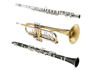 Sheffield Klarinet / Příčná flétna / Trumpeta