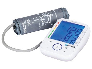 SANITAS Měřič krevního tlaku s Bluetooth® SBM 67