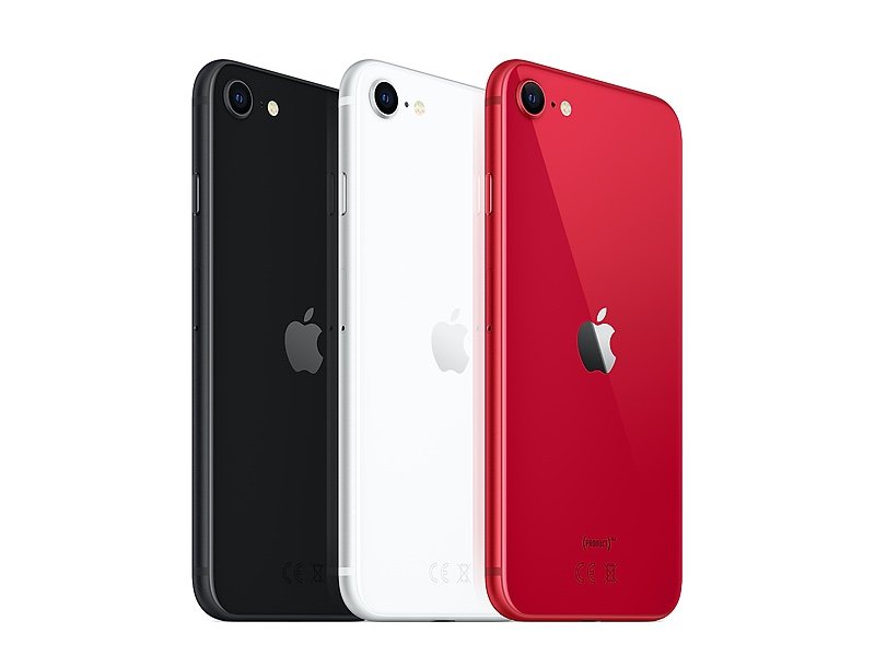 Barevné varianty Apple iPhone SE 2020