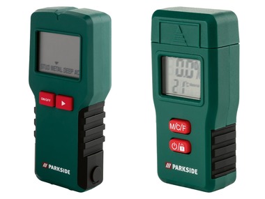 PARKSIDE® Multifunkční detektor / měřič vlhkosti dřeva a stavebních materiálů PMSHM 2 A1