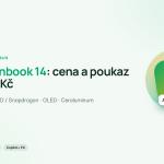 ASUS Zenbook 14 UX3480 cena a poukaz až 2 000 Kč za recenzi