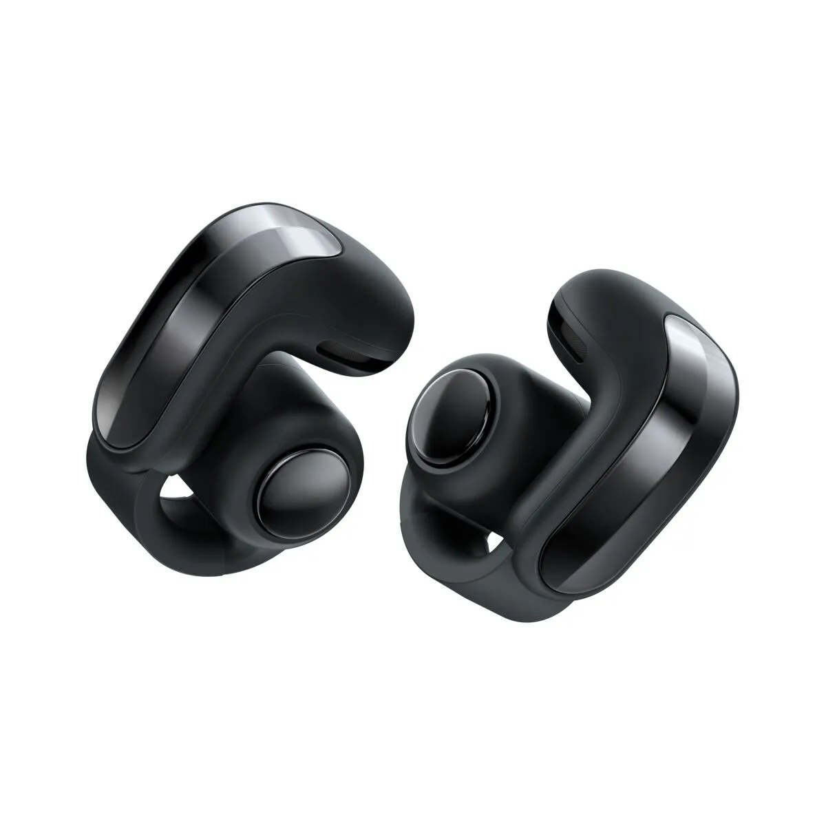 Sluchátka Bose Ultra Open Earbuds 2. generace v černé barvě – oficiální produktová fotografie