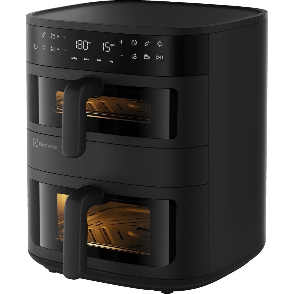 Electrolux 800 EAFD11B horkovzdušná fritéza Dual 11 l v barvě Global Black – oficiální produktová fotografie