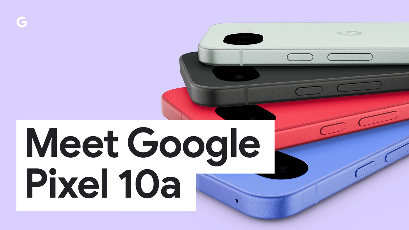 Google Pixel 10a – oficiální produktová fotografie ze softwarového blogu Google