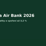 My Air a Air Bank 2026: aplikace a spoření