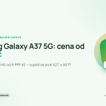 Samsung Galaxy A37 5G cena v ČR 2026 – nákupní rádce usetril.cz