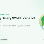 Samsung Galaxy S26 FE cena v ČR 2026 – nákupní rádce usetril.cz