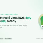 Svatomartinské víno 2026: kdy začíná prodej, předprodejní ceny a košty
